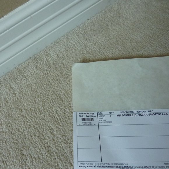 BURBERRY Mini Double 'Olympia' Logo Leather Bag in Pale Blue (NEW) - Picture 3 of 12